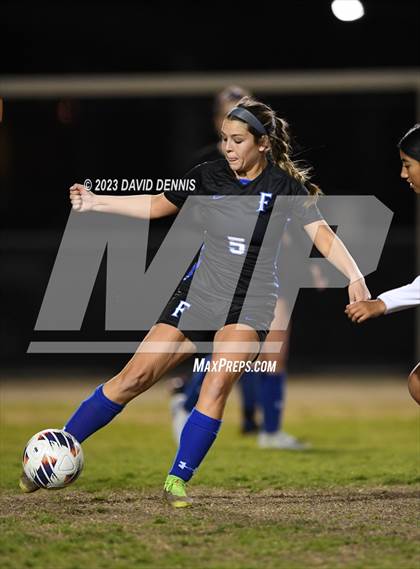 Thumbnail 2 in Frontier vs Tulare Union (CIF CS D3 Round One) photogallery.