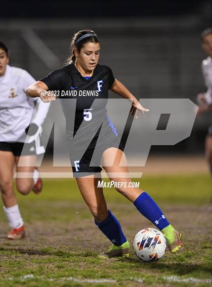 Thumbnail 1 in Frontier vs Tulare Union (CIF CS D3 Round One) photogallery.