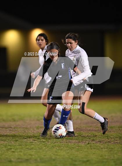 Thumbnail 3 in Frontier vs Tulare Union (CIF CS D3 Round One) photogallery.
