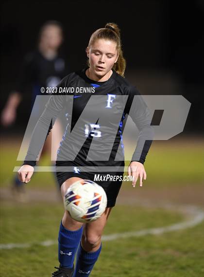 Thumbnail 2 in Frontier vs Tulare Union (CIF CS D3 Round One) photogallery.