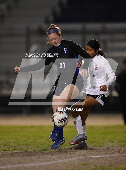 Thumbnail 1 in Frontier vs Tulare Union (CIF CS D3 Round One) photogallery.