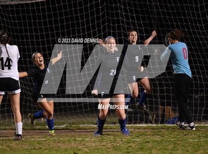 Thumbnail 3 in Frontier vs Tulare Union (CIF CS D3 Round One) photogallery.