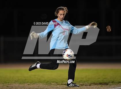 Thumbnail 2 in Frontier vs Tulare Union (CIF CS D3 Round One) photogallery.