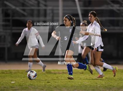 Thumbnail 1 in Frontier vs Tulare Union (CIF CS D3 Round One) photogallery.