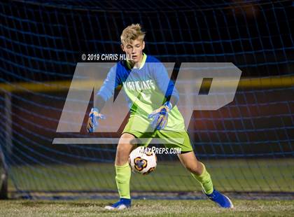 Thumbnail 3 in Palm Harbor University vs Tarpon Springs (countryside preseason tournament) photogallery.
