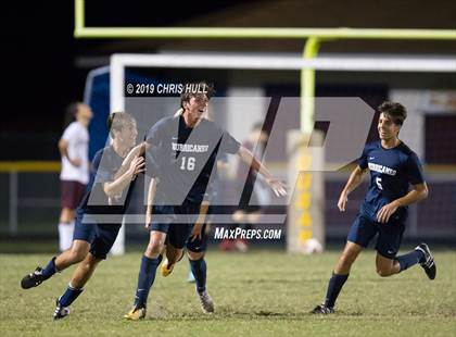 Thumbnail 1 in Palm Harbor University vs Tarpon Springs (countryside preseason tournament) photogallery.