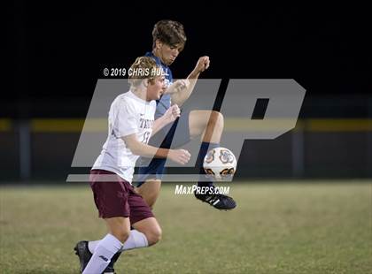 Thumbnail 3 in Palm Harbor University vs Tarpon Springs (countryside preseason tournament) photogallery.