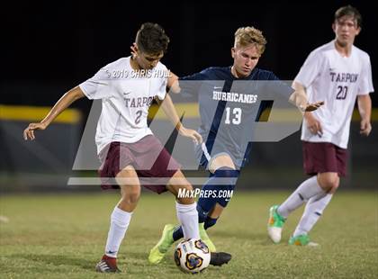 Thumbnail 2 in Palm Harbor University vs Tarpon Springs (countryside preseason tournament) photogallery.