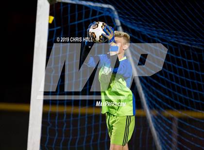 Thumbnail 1 in Palm Harbor University vs Tarpon Springs (countryside preseason tournament) photogallery.