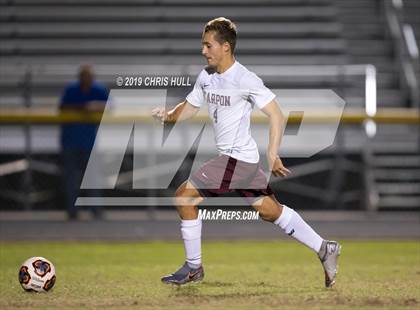 Thumbnail 1 in Palm Harbor University vs Tarpon Springs (countryside preseason tournament) photogallery.