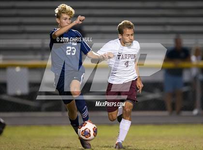 Thumbnail 3 in Palm Harbor University vs Tarpon Springs (countryside preseason tournament) photogallery.