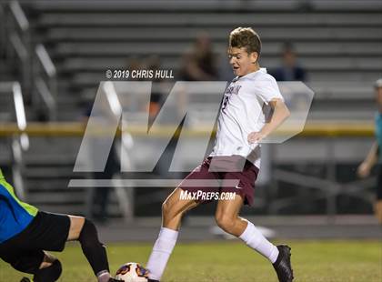 Thumbnail 3 in Palm Harbor University vs Tarpon Springs (countryside preseason tournament) photogallery.