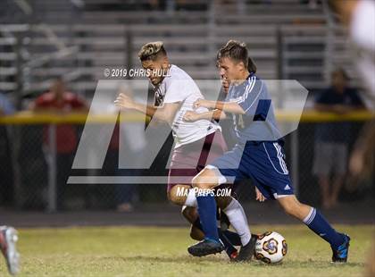 Thumbnail 1 in Palm Harbor University vs Tarpon Springs (countryside preseason tournament) photogallery.