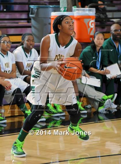 Thumbnail 2 in Long Beach Poly vs. St. Mary's (Nike Tournament of Champions) photogallery.