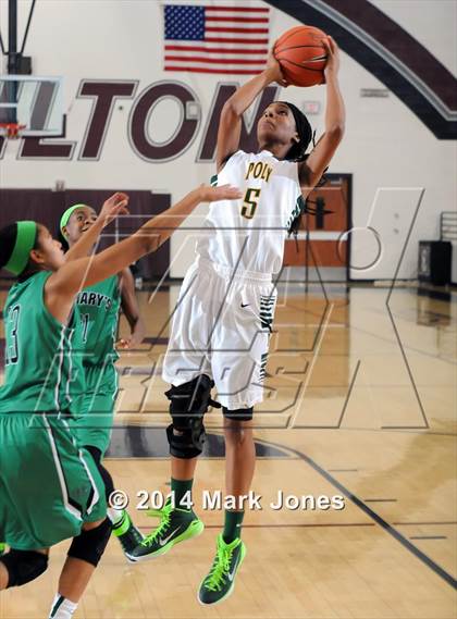 Thumbnail 3 in Long Beach Poly vs. St. Mary's (Nike Tournament of Champions) photogallery.