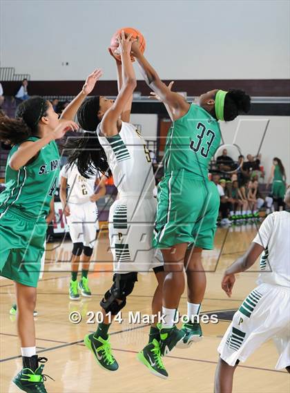 Thumbnail 3 in Long Beach Poly vs. St. Mary's (Nike Tournament of Champions) photogallery.