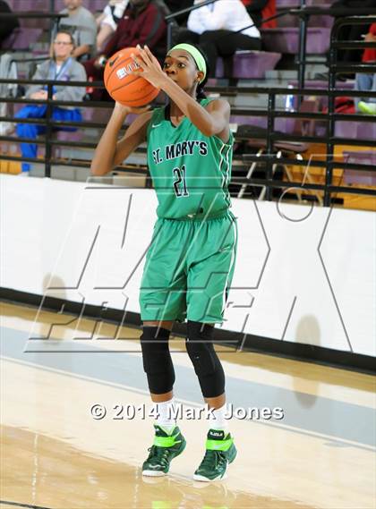 Thumbnail 1 in Long Beach Poly vs. St. Mary's (Nike Tournament of Champions) photogallery.