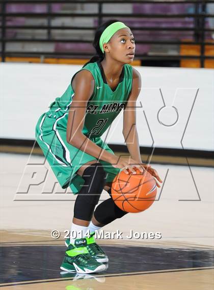 Thumbnail 2 in Long Beach Poly vs. St. Mary's (Nike Tournament of Champions) photogallery.