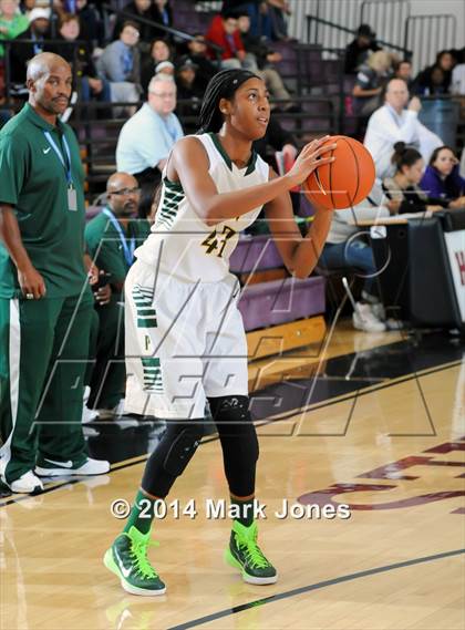 Thumbnail 1 in Long Beach Poly vs. St. Mary's (Nike Tournament of Champions) photogallery.