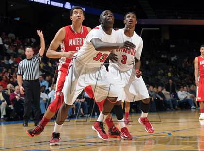 Thumbnail 2 in Etiwanda vs. Mater Dei (CIF SoCal Regional Open Division Final) photogallery.