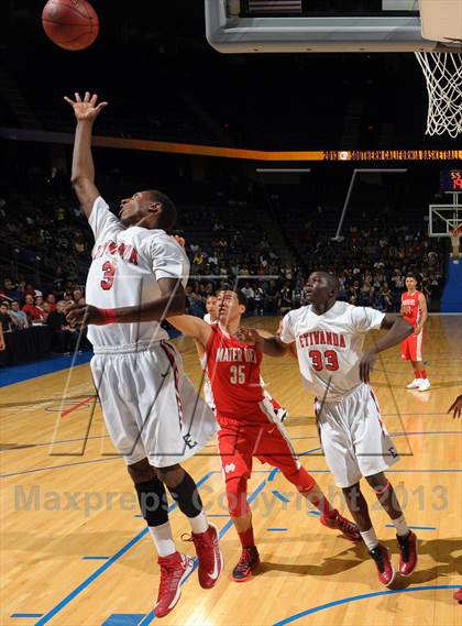 Thumbnail 2 in Etiwanda vs. Mater Dei (CIF SoCal Regional Open Division Final) photogallery.