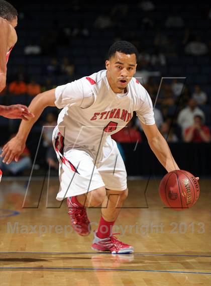 Thumbnail 3 in Etiwanda vs. Mater Dei (CIF SoCal Regional Open Division Final) photogallery.