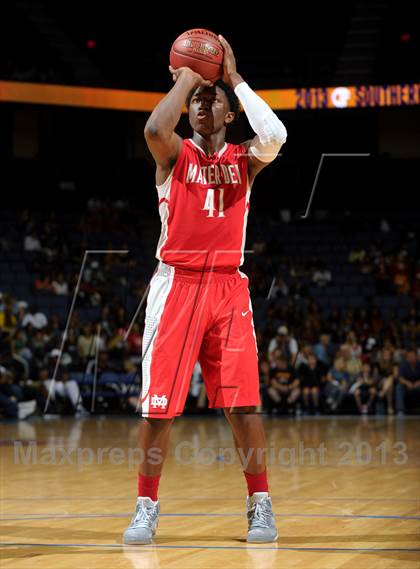 Thumbnail 1 in Etiwanda vs. Mater Dei (CIF SoCal Regional Open Division Final) photogallery.