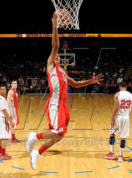 Thumbnail 2 in Etiwanda vs. Mater Dei (CIF SoCal Regional Open Division Final) photogallery.