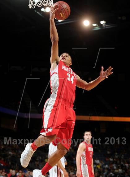 Thumbnail 2 in Etiwanda vs. Mater Dei (CIF SoCal Regional Open Division Final) photogallery.