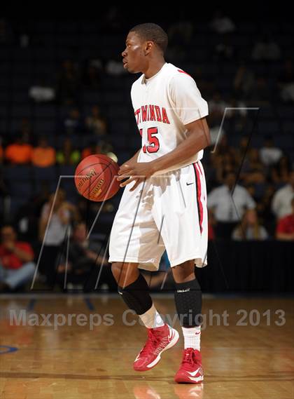Thumbnail 2 in Etiwanda vs. Mater Dei (CIF SoCal Regional Open Division Final) photogallery.