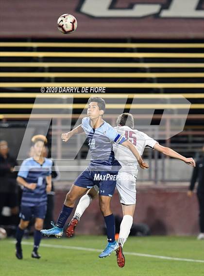 Thumbnail 3 in Sacred Heart Prep vs. Bellarmine College Prep (CIF CCS Open Division Final) photogallery.
