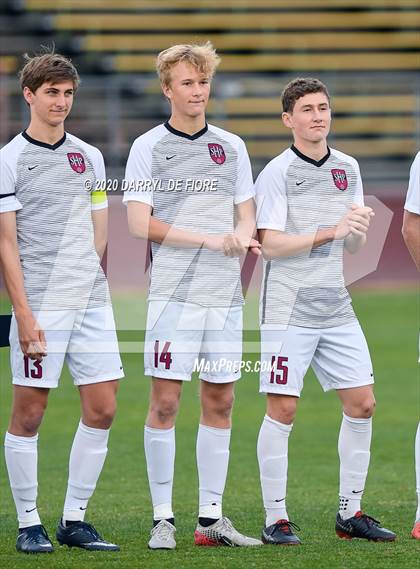 Thumbnail 3 in Sacred Heart Prep vs. Bellarmine College Prep (CIF CCS Open Division Final) photogallery.