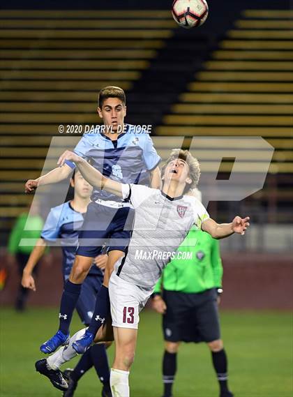 Thumbnail 1 in Sacred Heart Prep vs. Bellarmine College Prep (CIF CCS Open Division Final) photogallery.