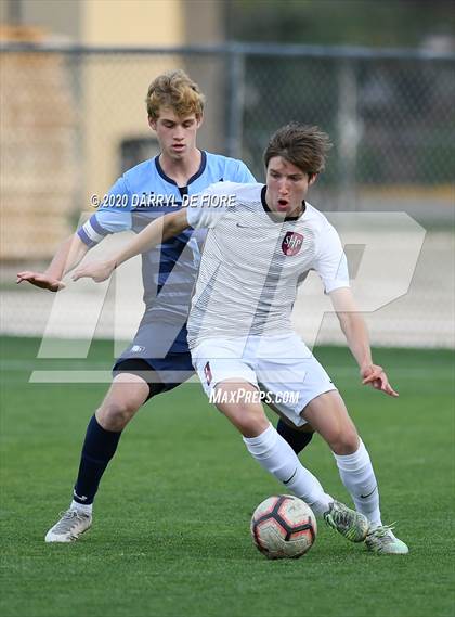 Thumbnail 1 in Sacred Heart Prep vs. Bellarmine College Prep (CIF CCS Open Division Final) photogallery.