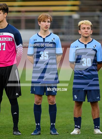 Thumbnail 3 in Sacred Heart Prep vs. Bellarmine College Prep (CIF CCS Open Division Final) photogallery.