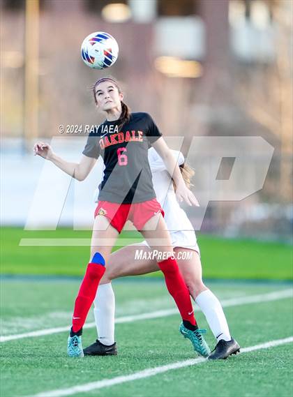 Thumbnail 2 in Rio Americano vs. Oakdale (CIF SJS D3 Final) photogallery.