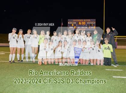 Thumbnail 1 in Rio Americano vs. Oakdale (CIF SJS D3 Final) photogallery.