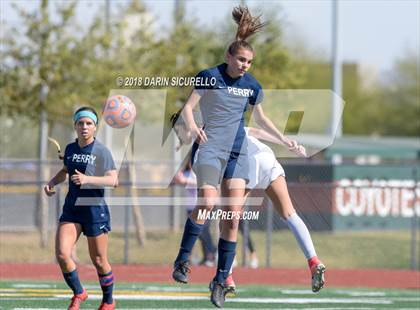 Thumbnail 1 in Xavier College Prep vs. Perry (AIA 6A Final) photogallery.