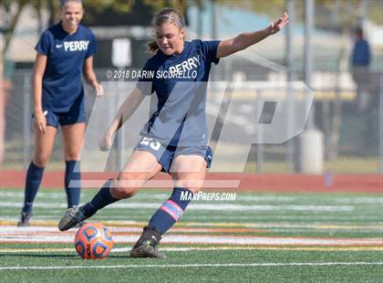 Thumbnail 3 in Xavier College Prep vs. Perry (AIA 6A Final) photogallery.