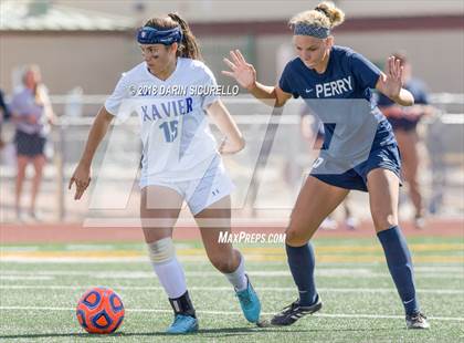Thumbnail 1 in Xavier College Prep vs. Perry (AIA 6A Final) photogallery.