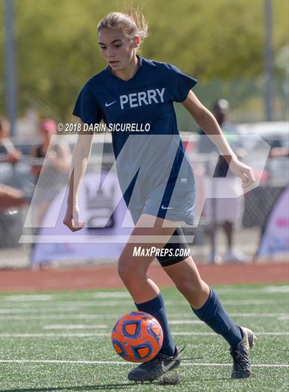 Thumbnail 3 in Xavier College Prep vs. Perry (AIA 6A Final) photogallery.