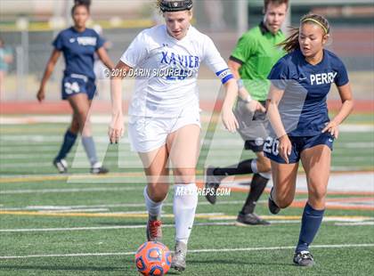 Thumbnail 2 in Xavier College Prep vs. Perry (AIA 6A Final) photogallery.