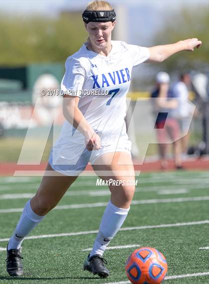 Thumbnail 2 in Xavier College Prep vs. Perry (AIA 6A Final) photogallery.