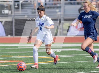 Thumbnail 3 in Xavier College Prep vs. Perry (AIA 6A Final) photogallery.
