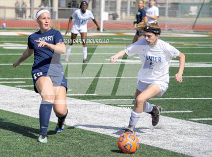 Thumbnail 2 in Xavier College Prep vs. Perry (AIA 6A Final) photogallery.