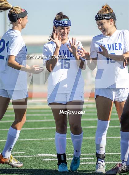 Thumbnail 1 in Xavier College Prep vs. Perry (AIA 6A Final) photogallery.