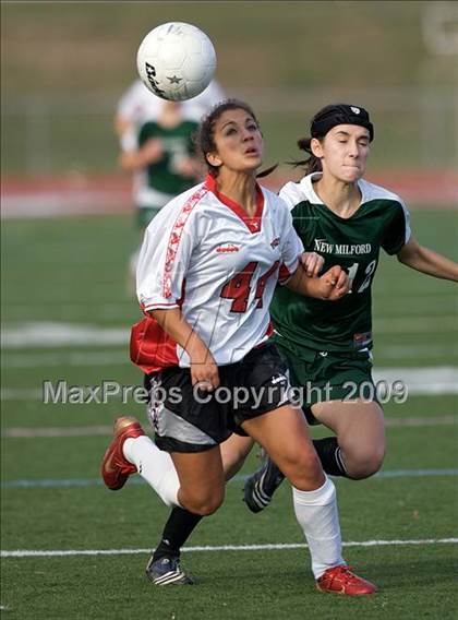 Thumbnail 1 in New Milford @ Pomperaug (CIAC Class LL 1st round) photogallery.