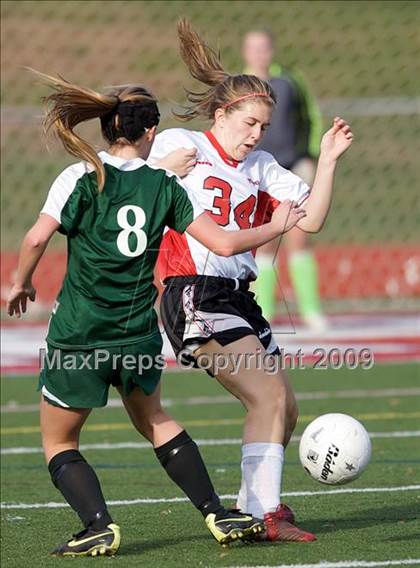 Thumbnail 2 in New Milford @ Pomperaug (CIAC Class LL 1st round) photogallery.
