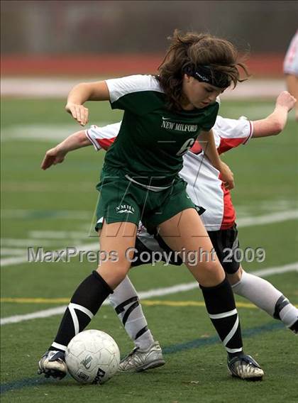 Thumbnail 3 in New Milford @ Pomperaug (CIAC Class LL 1st round) photogallery.