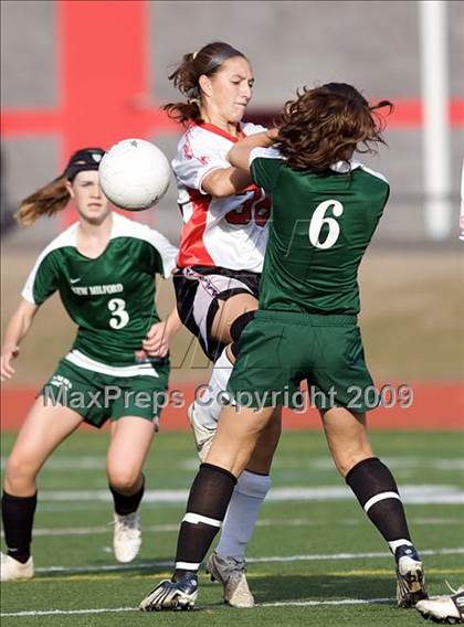 Thumbnail 3 in New Milford @ Pomperaug (CIAC Class LL 1st round) photogallery.